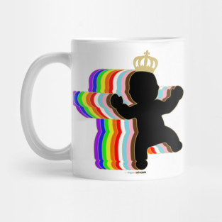 Rainbow King cake baby Mug