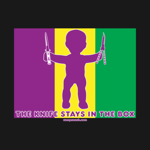 Knife stays in the box by campsnash