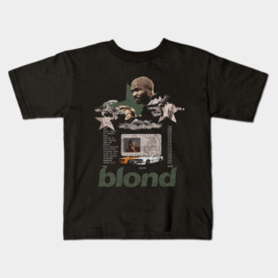 Frank Ocean Blond List Vintage Kids T-Shirt