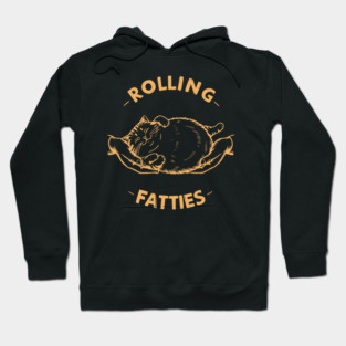 Rolling Fatties The chubby cat Hoodie