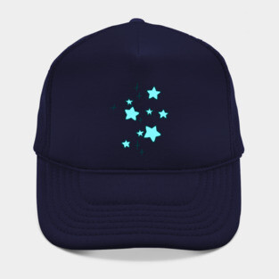 Blue Stars and Sparkles Hat