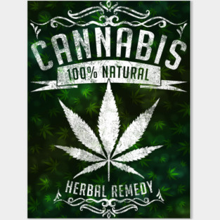 Cannabis Posters and Art
