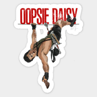 Cliffhanger: Oopsie Daisy Sticker