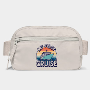 My First Cruise, Vintage Vacation Shirt Design for First-Time Cruisers Bag