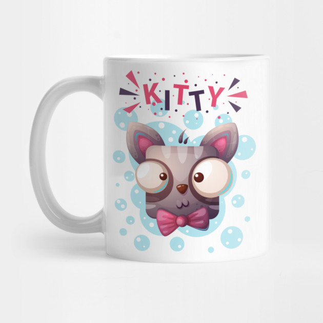 Adorable Kitty Cat T-Shirt - Cute Animal Lover's Tee by Urbanprint