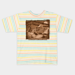 Badlands National Park T-Shirt - Scenic Adventure Lover Tee Kids T-Shirt