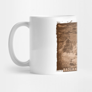 Badlands National Park T-Shirt - Scenic Adventure Lover Tee Mug