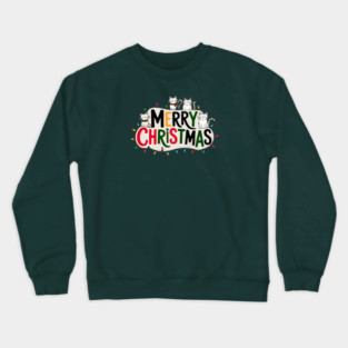 Merry Christmas Cats Crewneck Sweatshirt