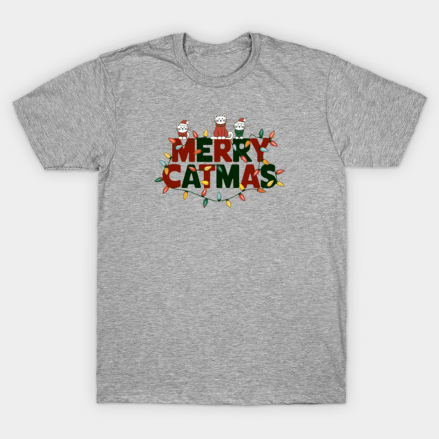Merry Catmas T-Shirt by Pete the Cat Guy