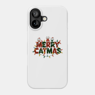 Merry Catmas Phone Case