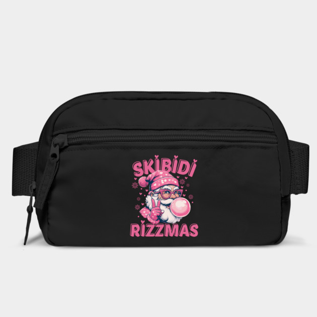 Skibidi Rizzmas Pink Santa Claus by Creatifly Graphic Tees