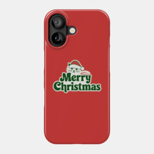 Merry Christmas Cat Phone Case