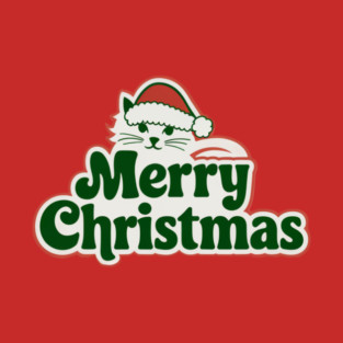 Merry Christmas Cat T-Shirt