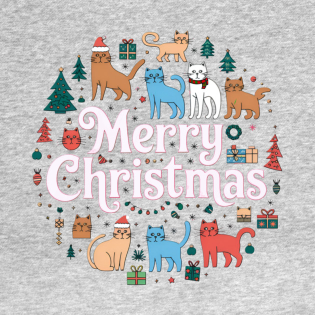 Merry Christmas Cats by Pete the Cat Guy