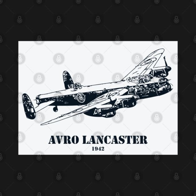 Avro Lancaster WWII British Heavy Bomber by Lakeric