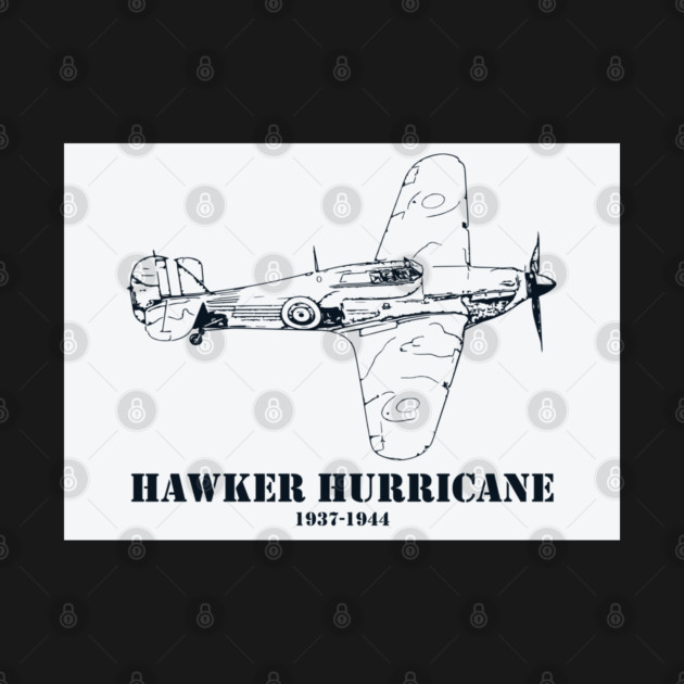 Hawker Hurricane WWII British Fighter by Lakeric