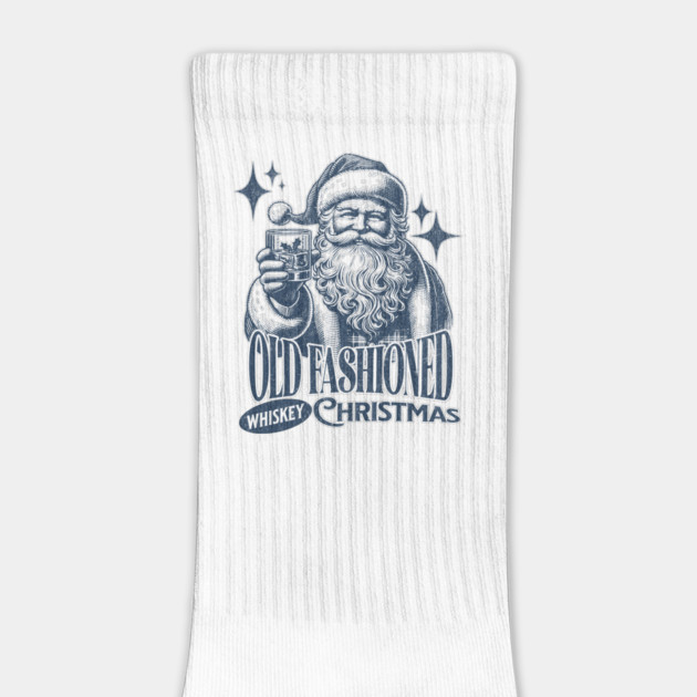 Old Fashioned Whiskey Christmas Santa Claus by Joaddo