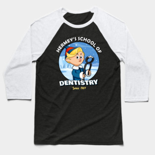 Hermey The Elf Dentistry V.2 Baseball T-Shirt