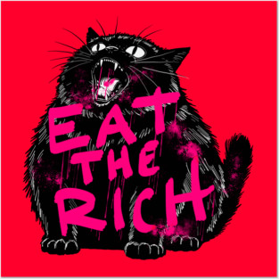 Eat The Rich Posters and Art