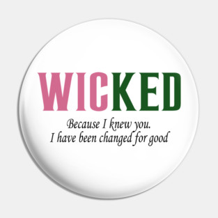 Wicked Pin