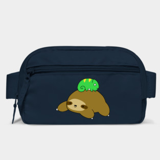 Sloth and Little Chameleon Bag