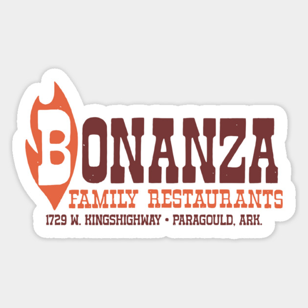 Bonanza - Paragould Sticker by rt-shirts