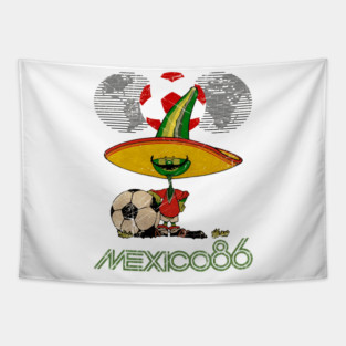 Mexico 86 World Cup Vintage Tapestry