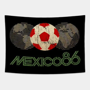Mexico 86 World Cup Vintage Tapestry