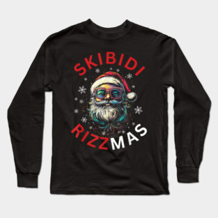 Skibidi Rizzmas Long Sleeve Long Sleeve T-Shirt