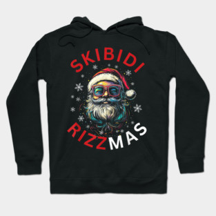 Skibidi Rizzmas Long Sleeve Hoodie