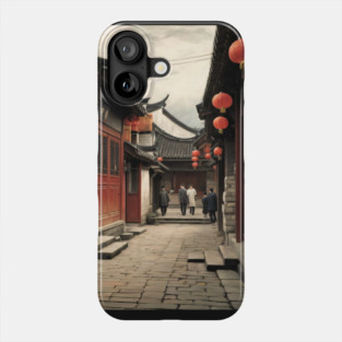 Classic Village Like China Town Phone Case