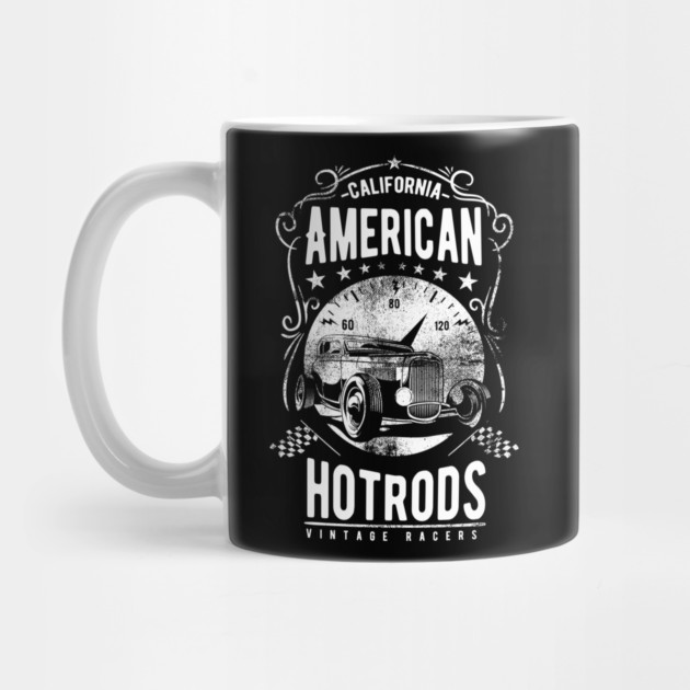 Pride of the American Hotrod T-Shirt - Classic Muscle Car Design by Urbanprint
