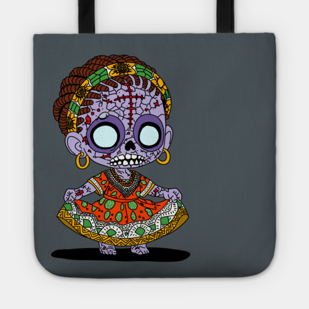 Cute Angolan Zombie Tote by H. R. Sinclair