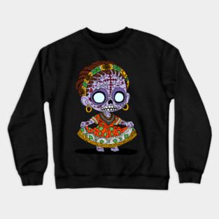 Cute Angolan Zombie Crewneck Sweatshirt