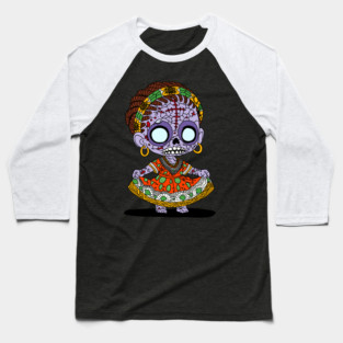 Cute Angolan Zombie Baseball T-Shirt