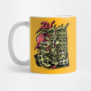 Rock Accident Concert T-Shirt - Bold Rock Music Design Mug