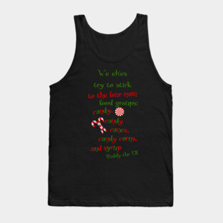 Four Food groups of Elves Tank Top