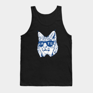 Kentucky Wildcat with "CATS" Shades Tank Top