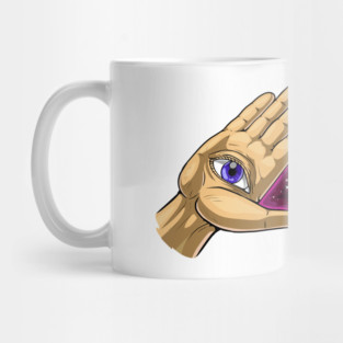 Magic Mushrooms Psychedelic Illuminati Mug