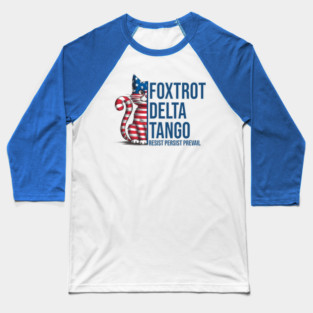 Foxtrot-Delta-Tango Baseball T-Shirt