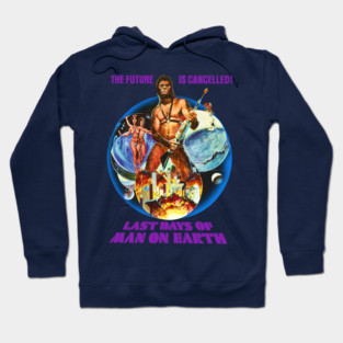 The Last Days of Man on Earth (1973) Purple Hoodie