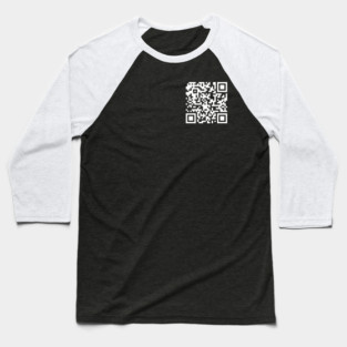 Fuck-You-QR-Code Baseball T-Shirt