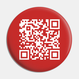 Fuck-You-QR-Code Pin