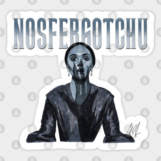 Nosfergotchu Sticker by 51Deesigns