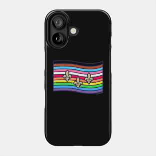 New Orleans City Pride Flag Phone Case