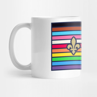 New Orleans City Pride Flag Mug