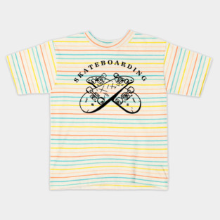 skateboarding Kids T-Shirt