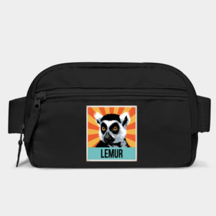 Lemur Illustration, Perfect for Animal Lovers Bag