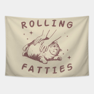 Distressed Fatties Tapestry