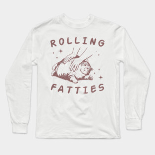 Distressed Fatties Long Sleeve T-Shirt